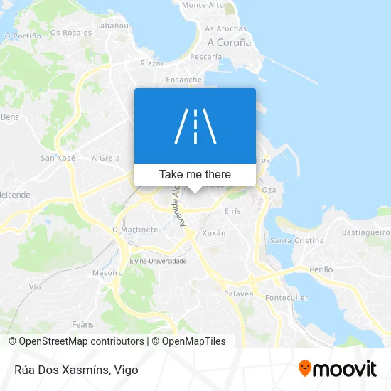 Rúa Dos Xasmíns map