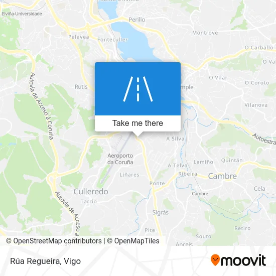 Rúa Regueira map