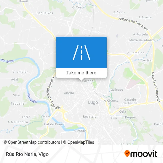 Rúa Río Narla map