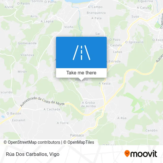 Rúa Dos Carballos map
