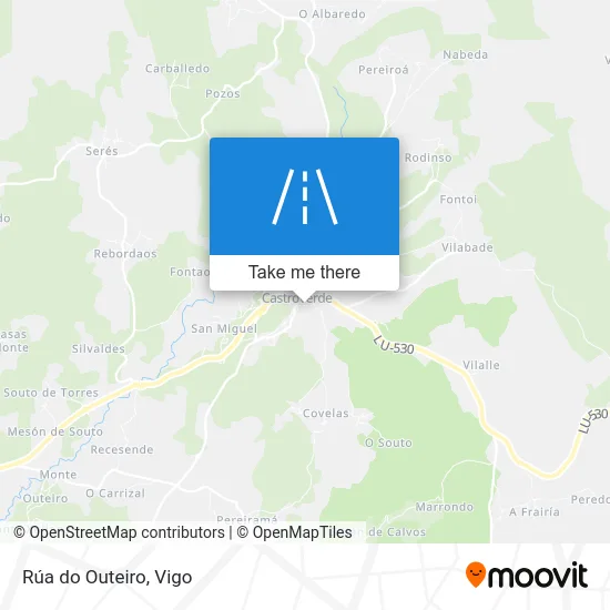 Rúa do Outeiro map
