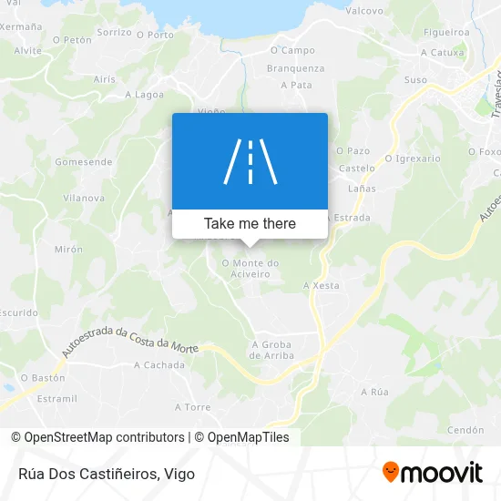 Rúa Dos Castiñeiros map