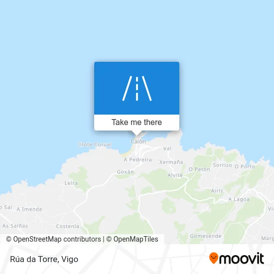 Rúa da Torre map