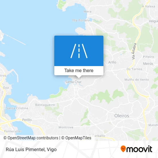 Rúa Luis Pimentel map