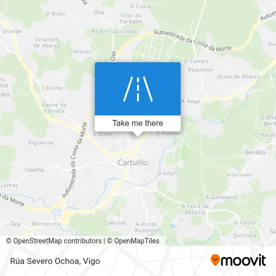 Rúa Severo Ochoa map