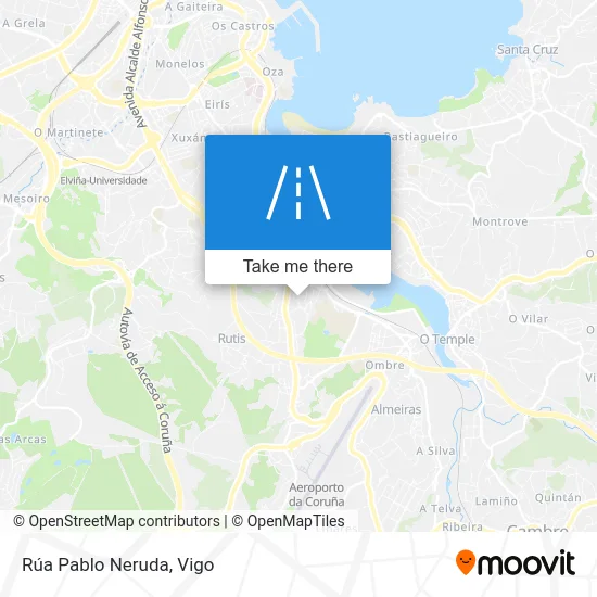 Rúa Pablo Neruda map