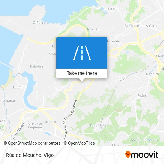 Rúa do Moucho map