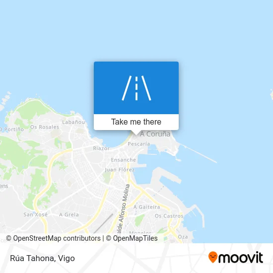 Rúa Tahona map