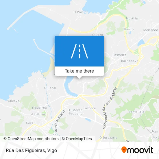 Rúa Das Figueiras map