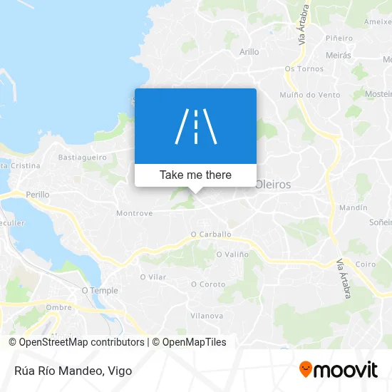 Rúa Río Mandeo map