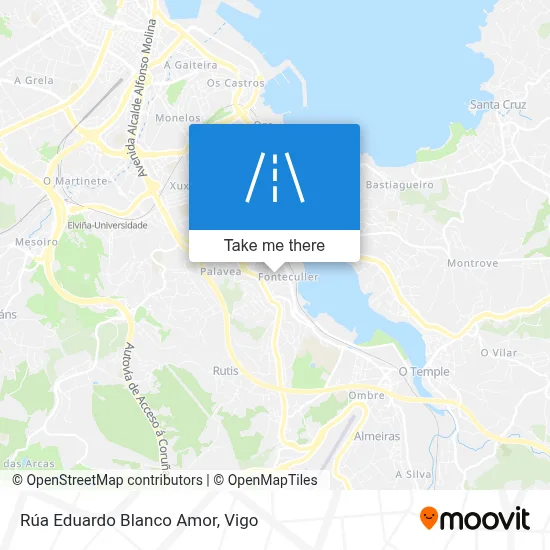 Rúa Eduardo Blanco Amor map