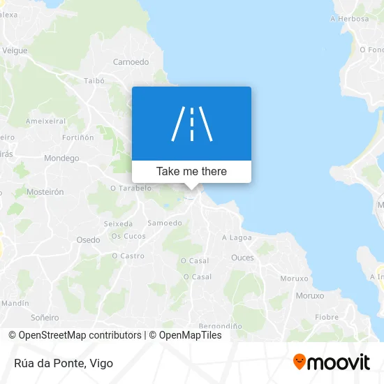 Rúa da Ponte map