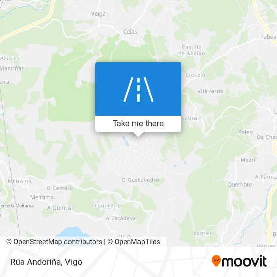 Rúa Andoriña map