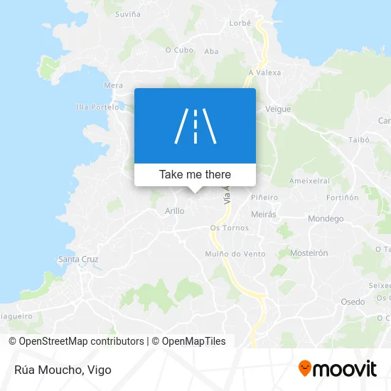 Rúa Moucho map
