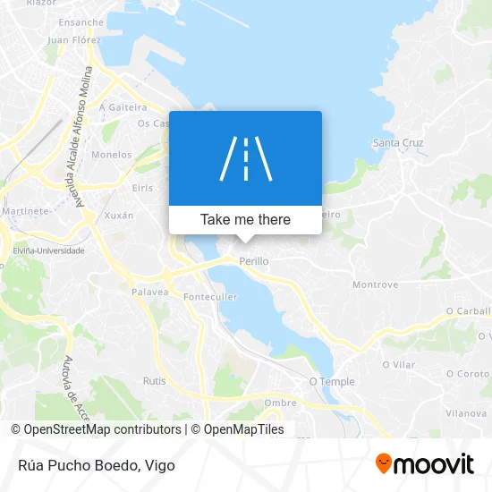 Rúa Pucho Boedo map