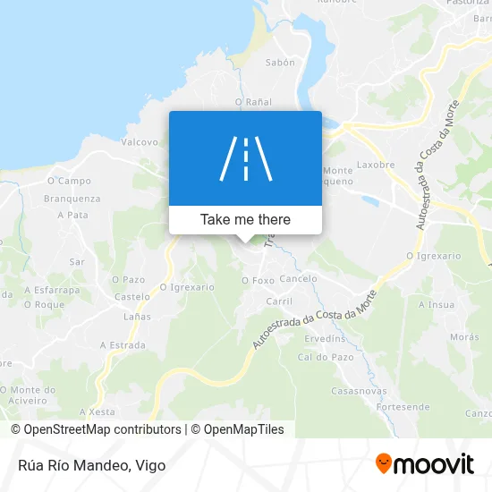 Rúa Río Mandeo map