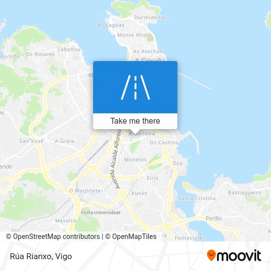 Rúa Rianxo map