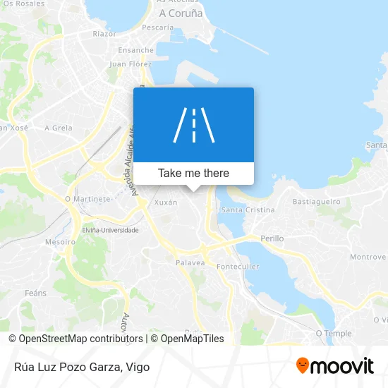 Rúa Luz Pozo Garza map