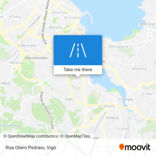 Rúa Otero Pedraio map