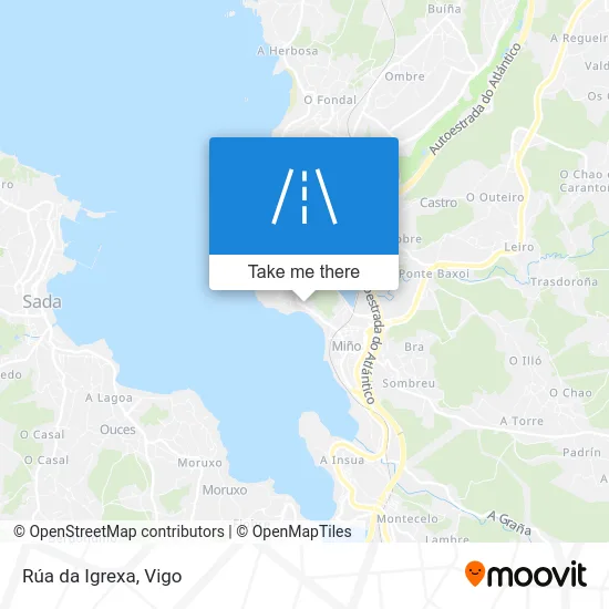 Rúa da Igrexa map