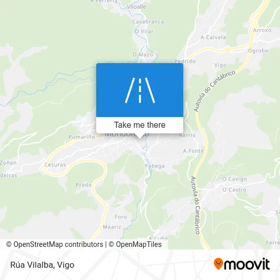 Rúa Vilalba map
