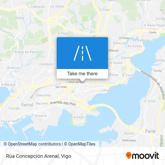 Rúa Concepción Arenal map