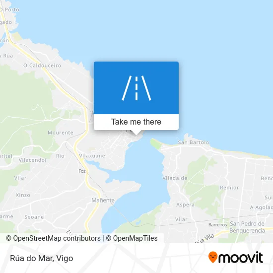Rúa do Mar map
