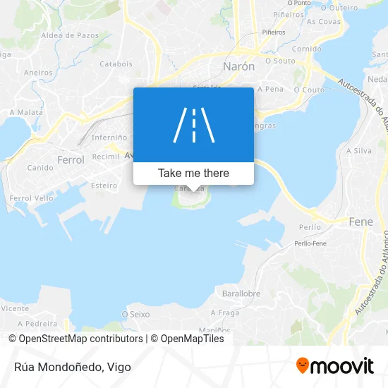 Rúa Mondoñedo map
