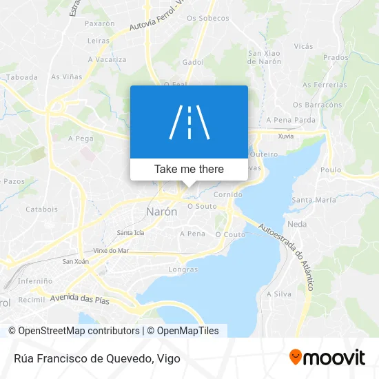 Rúa Francisco de Quevedo map