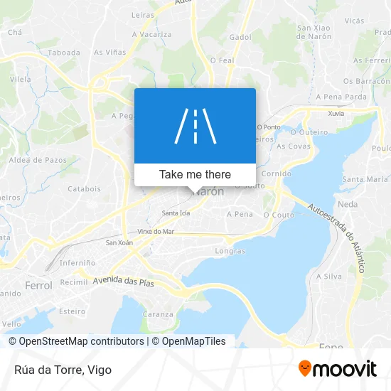 Rúa da Torre map
