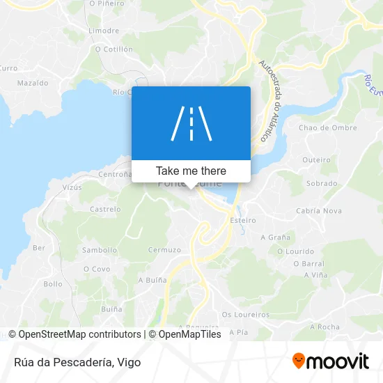 Rúa da Pescadería map