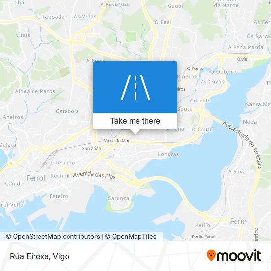 Rúa Eirexa map