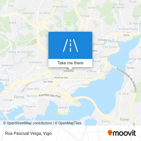 Rúa Pascual Veiga map