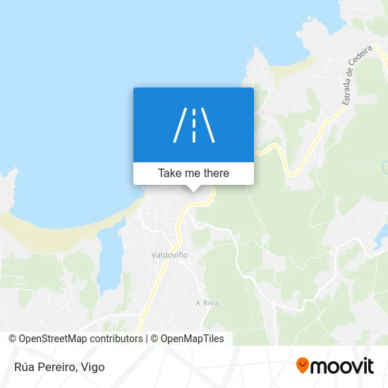Rúa Pereiro map