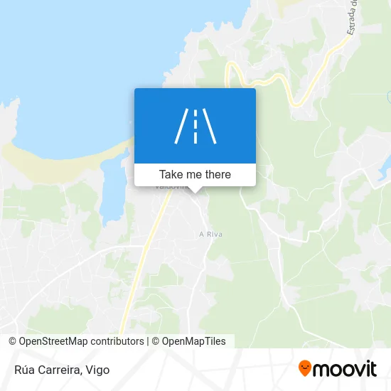 Rúa Carreira map