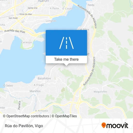 Rúa do Pavillón map