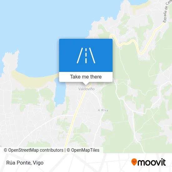 Rúa Ponte map