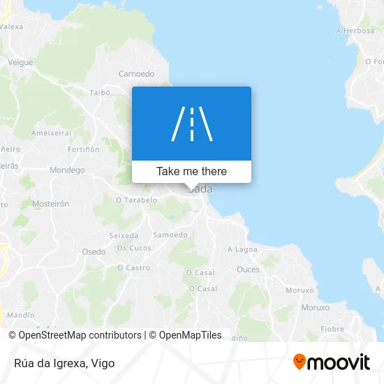 Rúa da Igrexa map