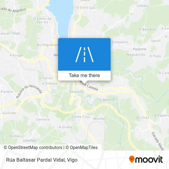 Rúa Baltasar Pardal Vidal map