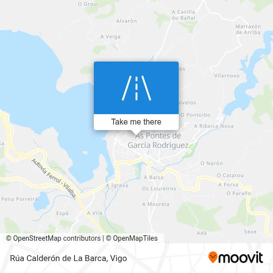 Rúa Calderón de La Barca map