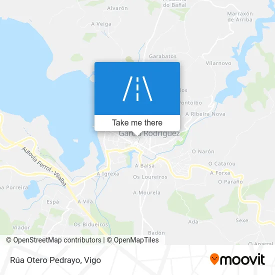 Rúa Otero Pedrayo map