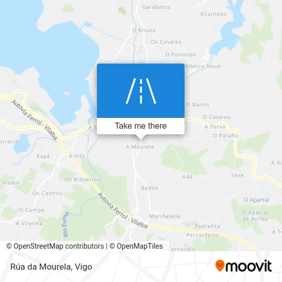 Rúa da Mourela map