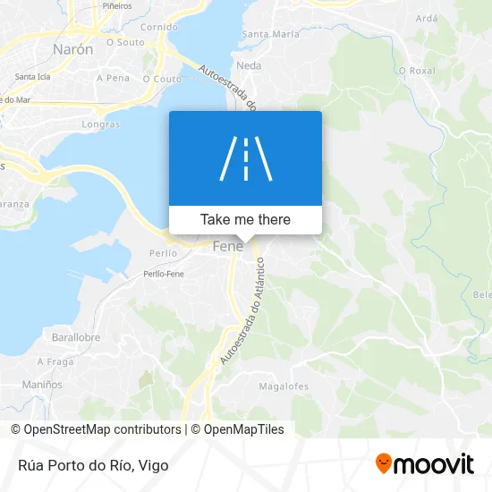 Rúa Porto do Río map
