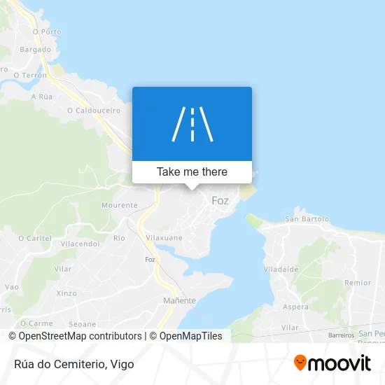 Rúa do Cemiterio map