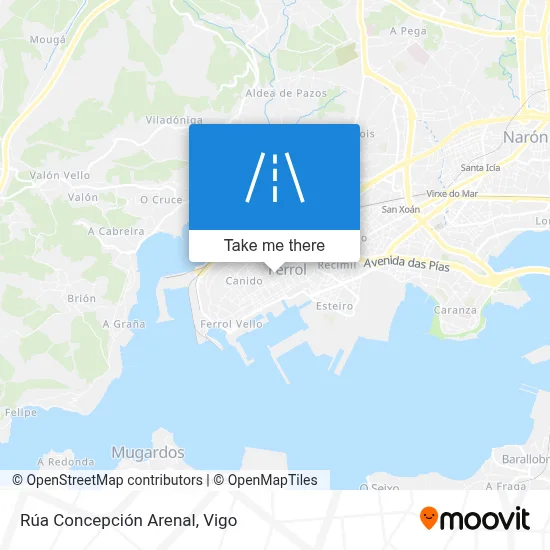 Rúa Concepción Arenal map