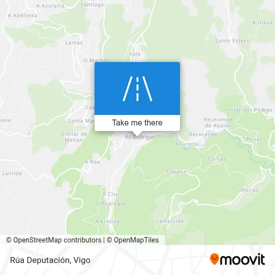 Rúa Deputación map