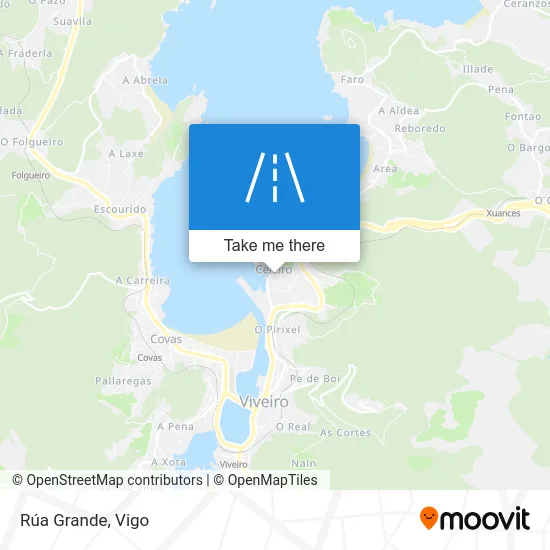 Rúa Grande map