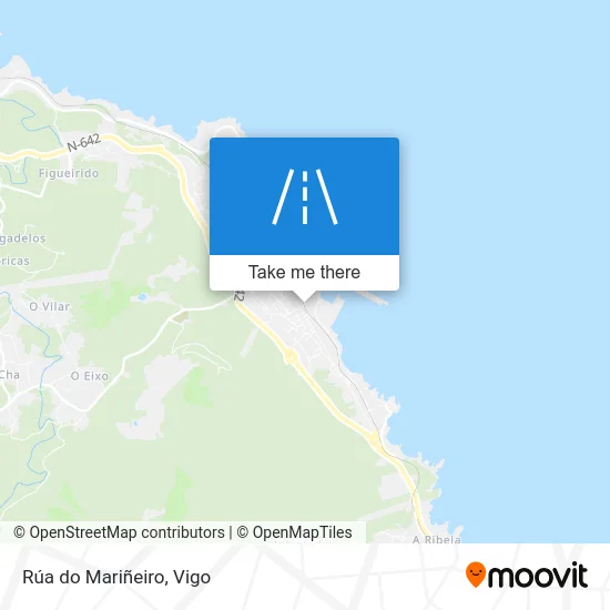 Rúa do Mariñeiro map