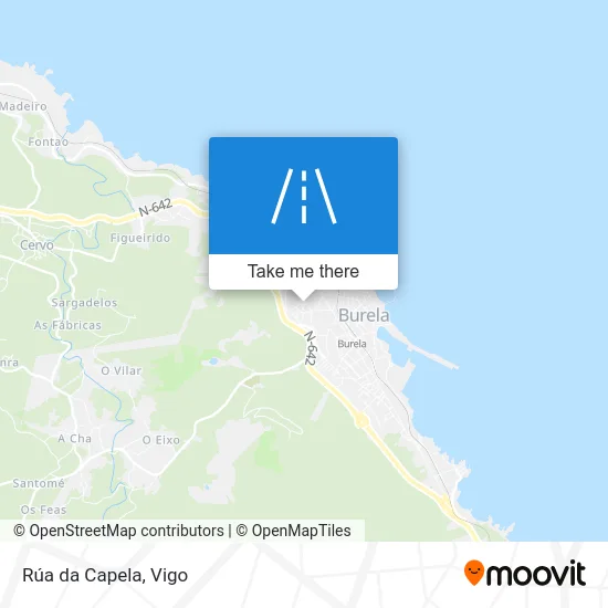 Rúa da Capela map