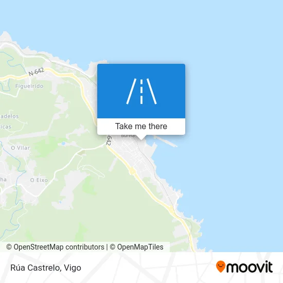 Rúa Castrelo map